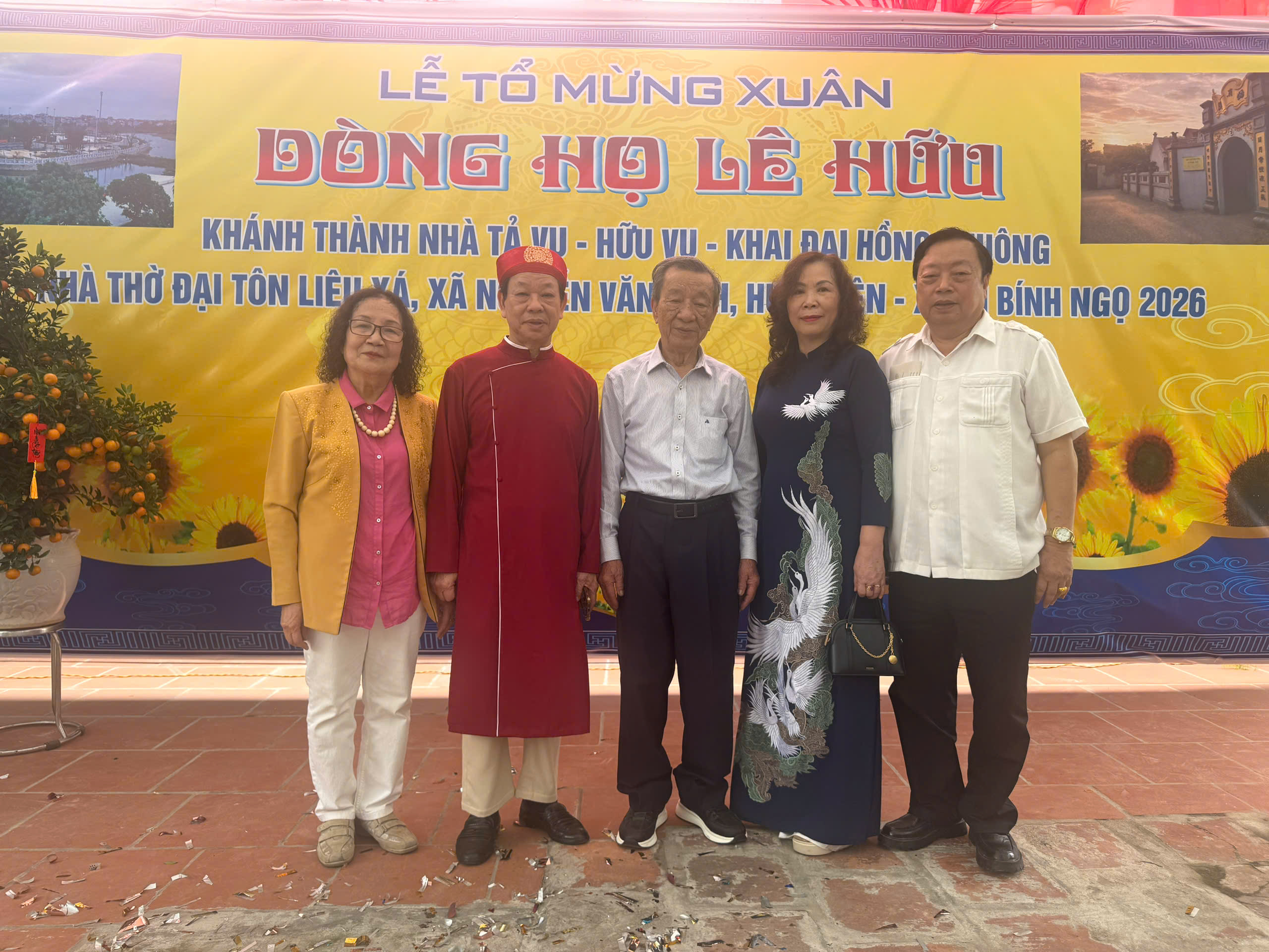 Lễ dâng hương cụ Lê Hữu Trác