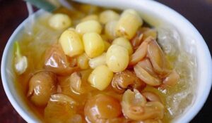 Yến chưng long nhãn
